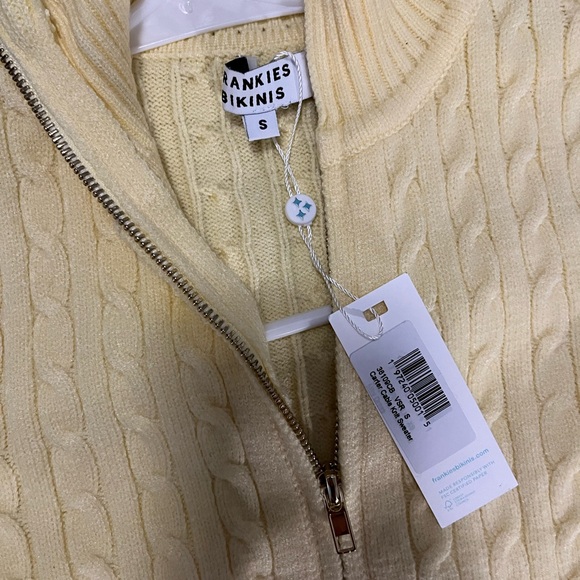 Frankie's Bikinis Carter Cowl Neck Cable Knit Sweater & Marialla mini skort - Picture 3 of 4